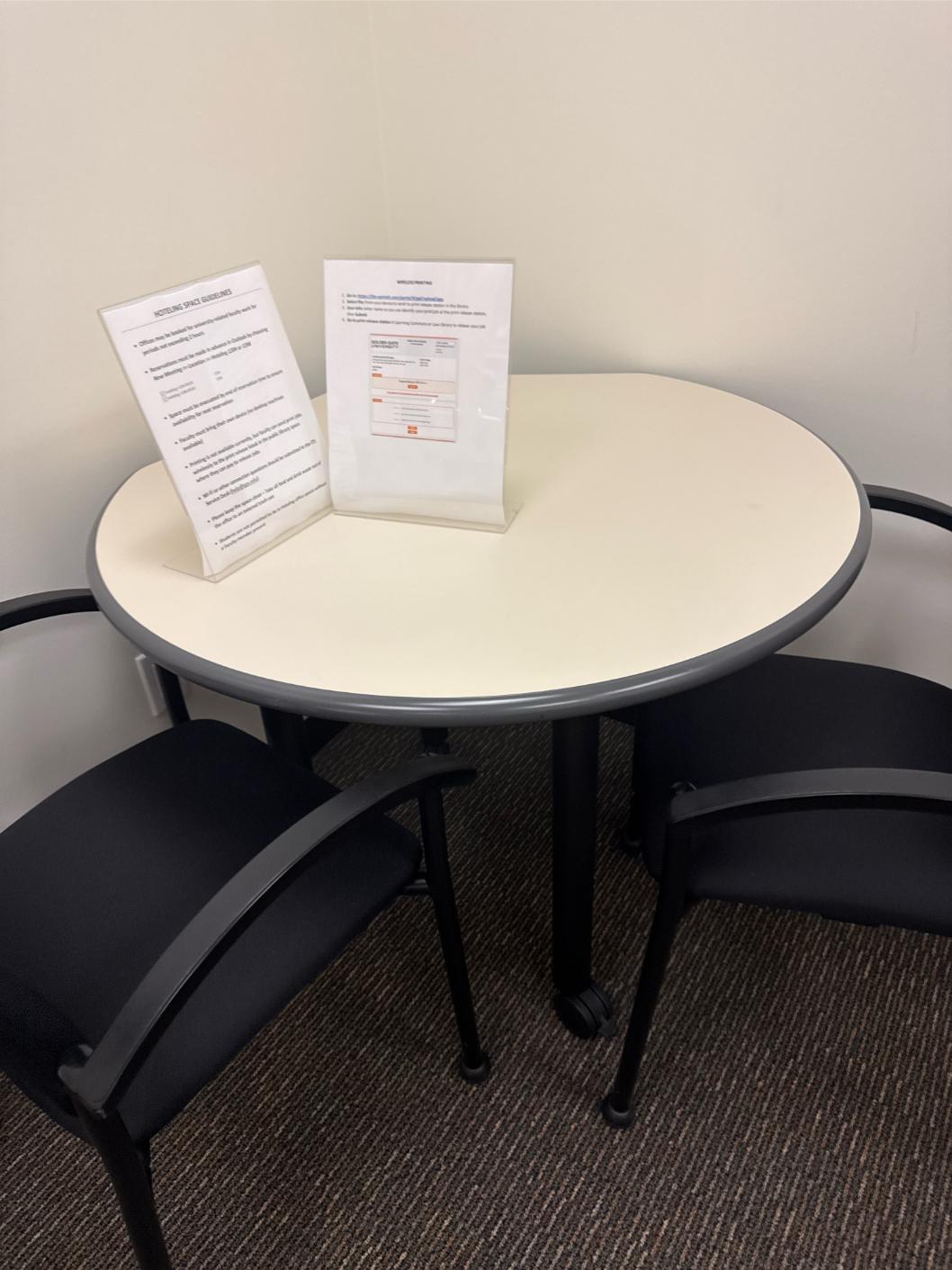 Round Corner Table