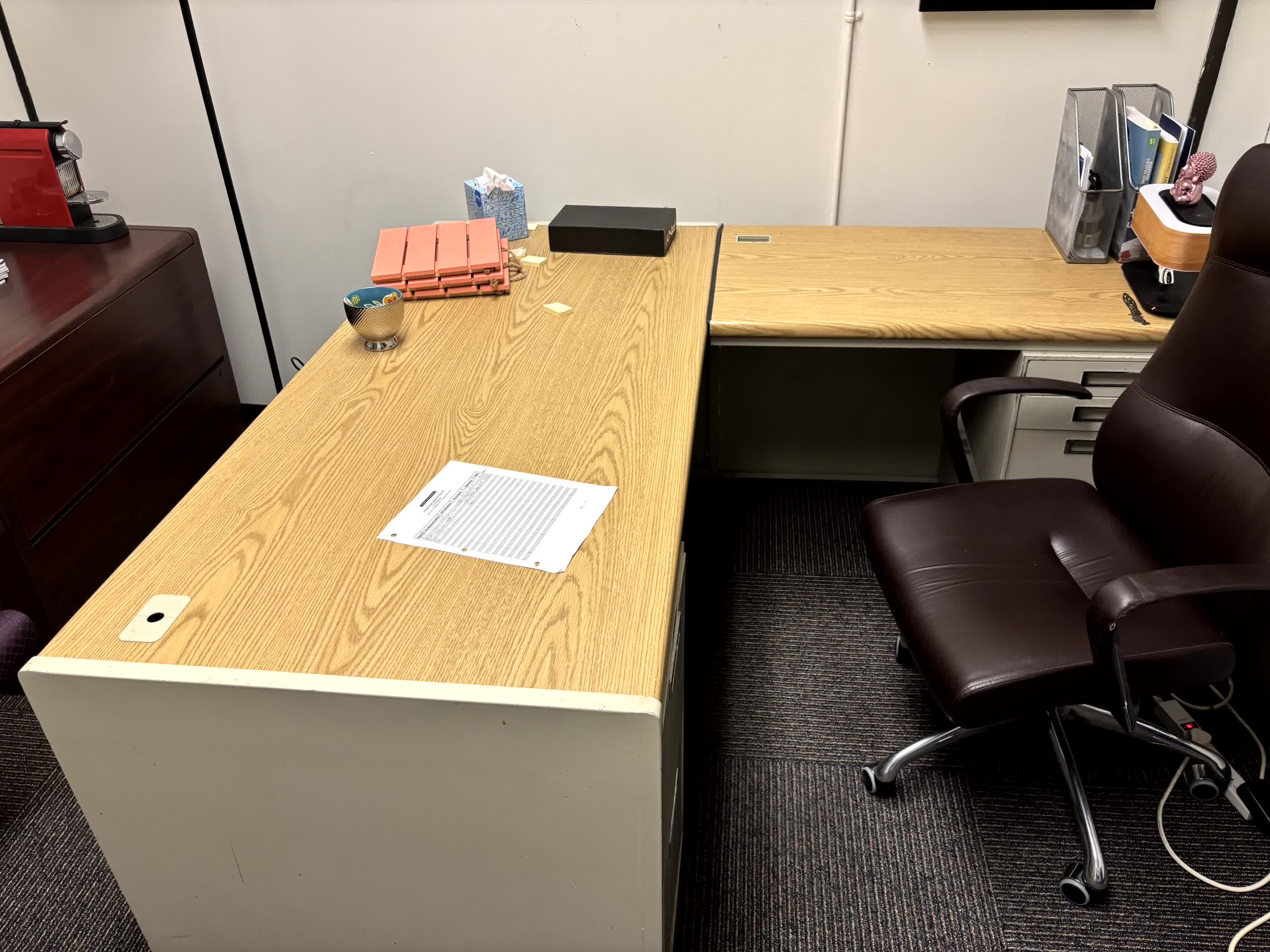 Office L desk